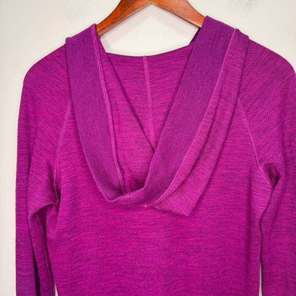 Icebreaker Crave Hooded Sweater Merino Wool Size Small - Picture 6 of 11